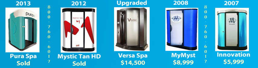 used sunless spray tan booths for sale
